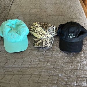 3 Womens hunting brand hats